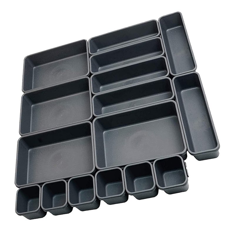 2 Sets Multi-functional Household Storage Box Storage Cosmetics Box - Image 5