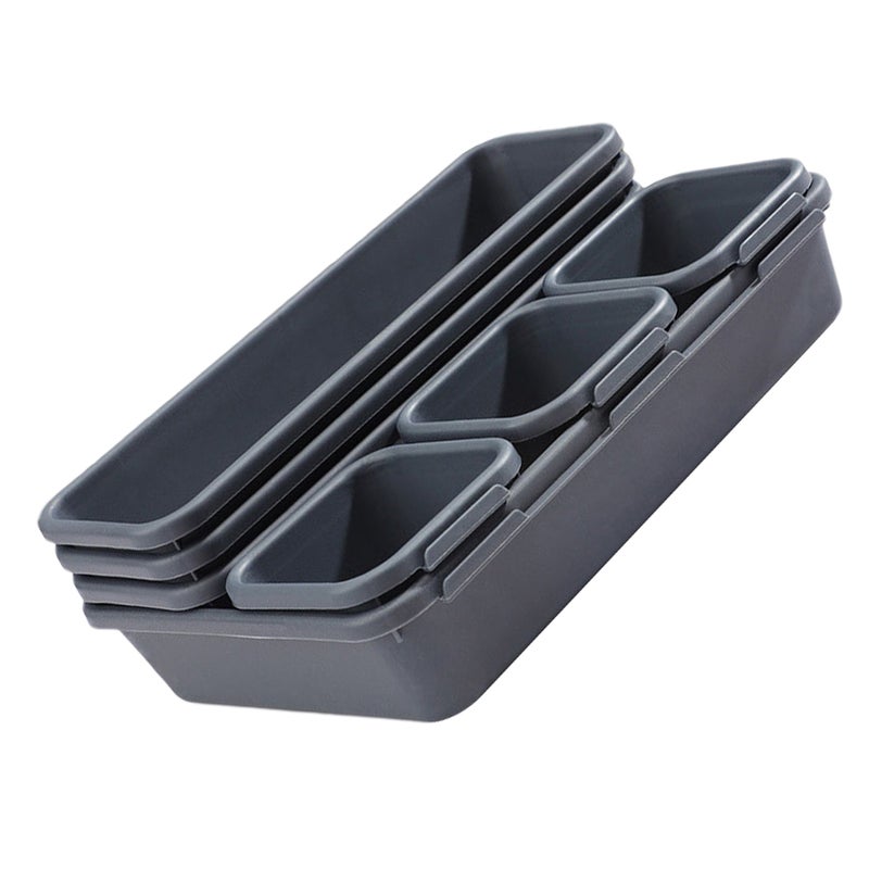 2 Sets Multi-functional Household Storage Box Storage Cosmetics Box - Image 2