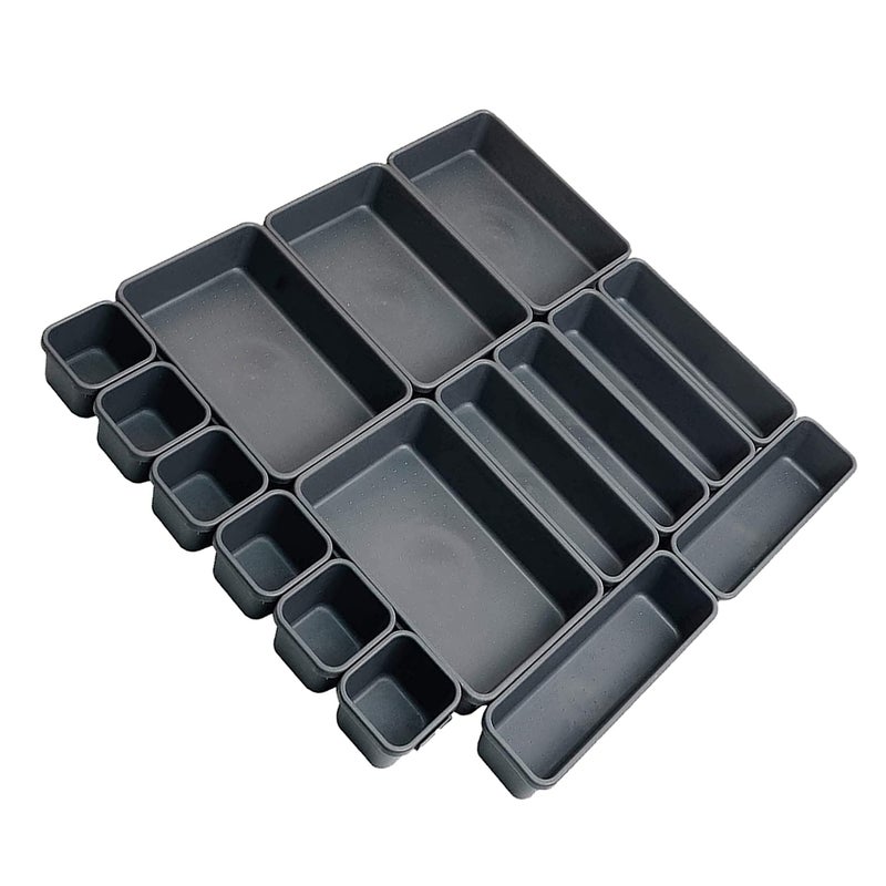 2 Sets Multi-functional Household Storage Box Storage Cosmetics Box - Image 4