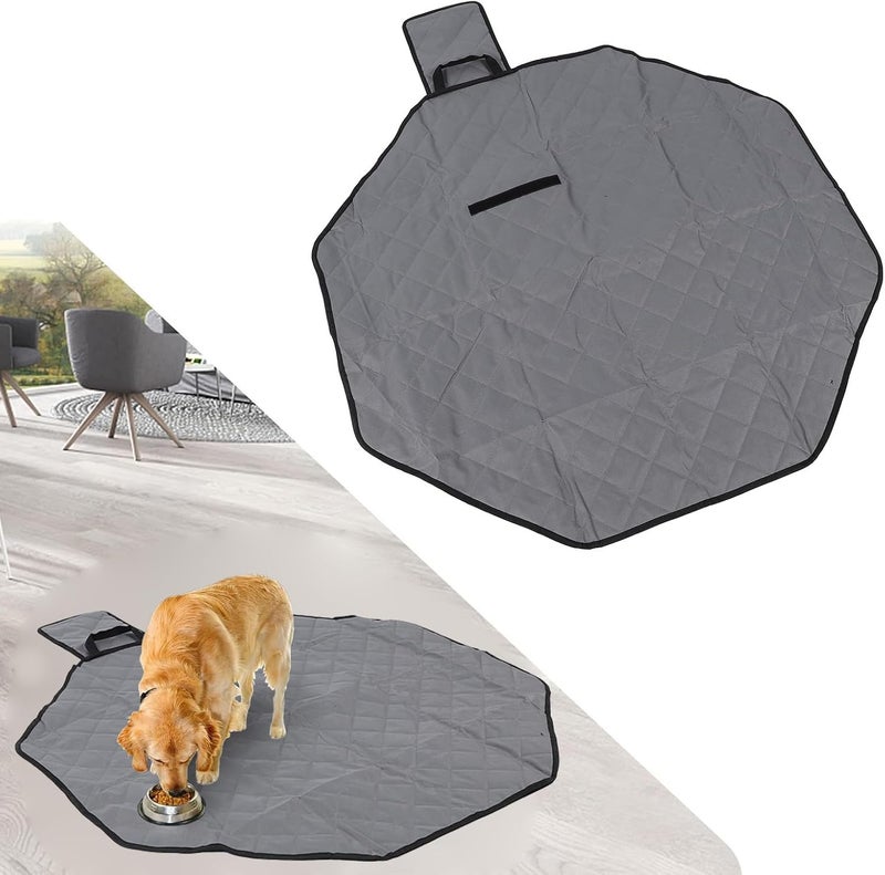 RIZGHWOY Dog Pee Pad, Large Waterproof Washable Absorbent Pet Training Mat with Non Slip TPU Bottom for Playpen Crate Floor Bed Sofa - Image 2