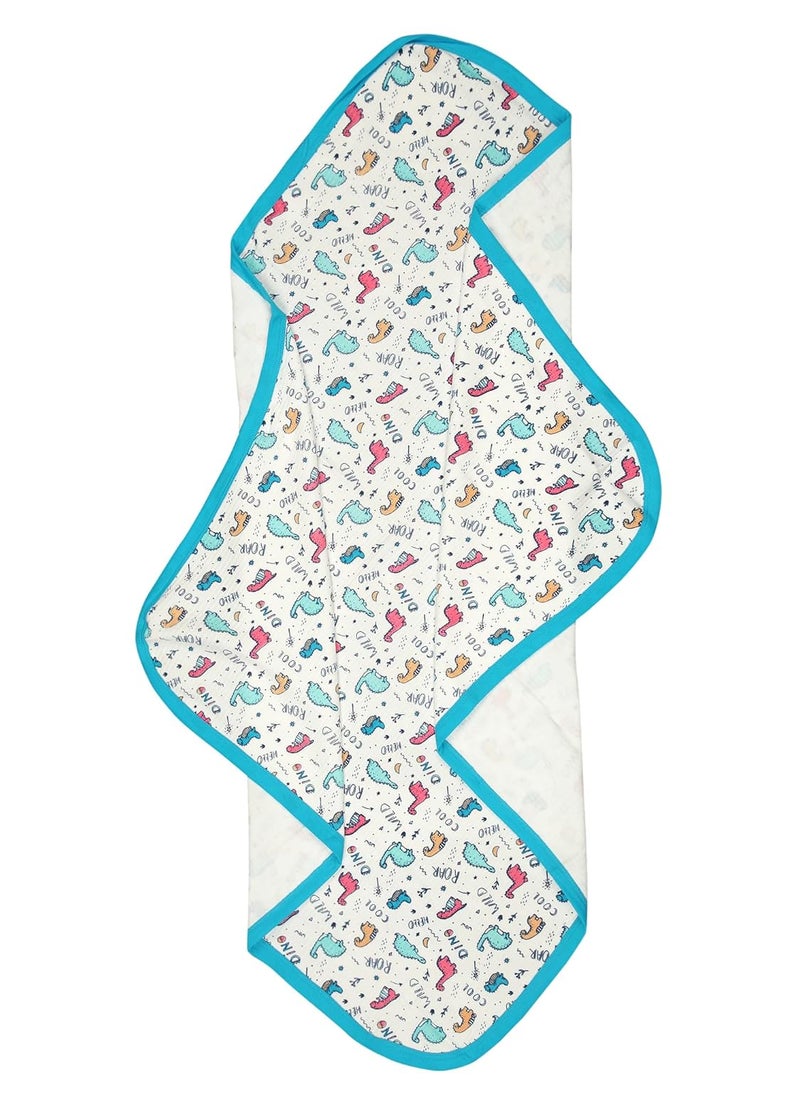 Bodycare - BODYCARE Baby Printed Blanket - Blue - Image 1