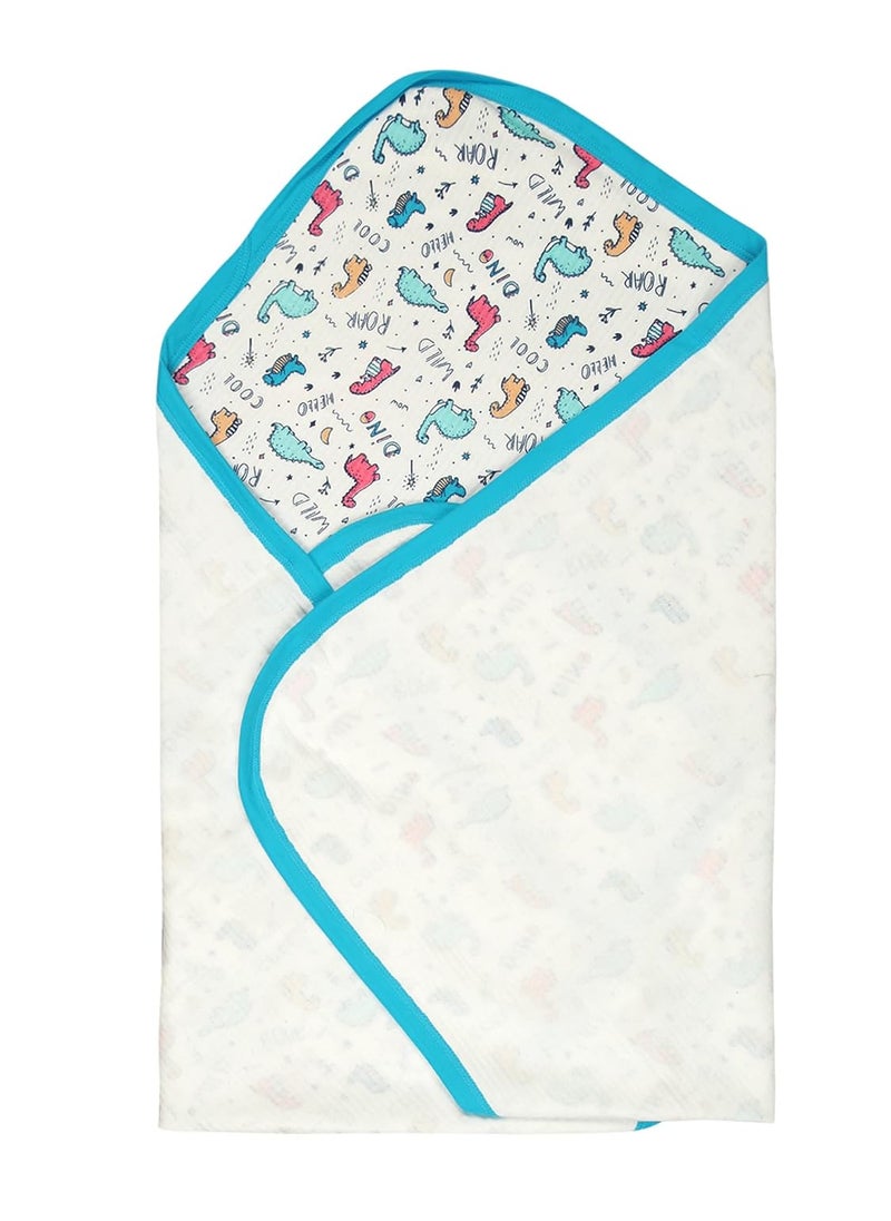 Bodycare - BODYCARE Baby Printed Blanket - Blue - Image 1