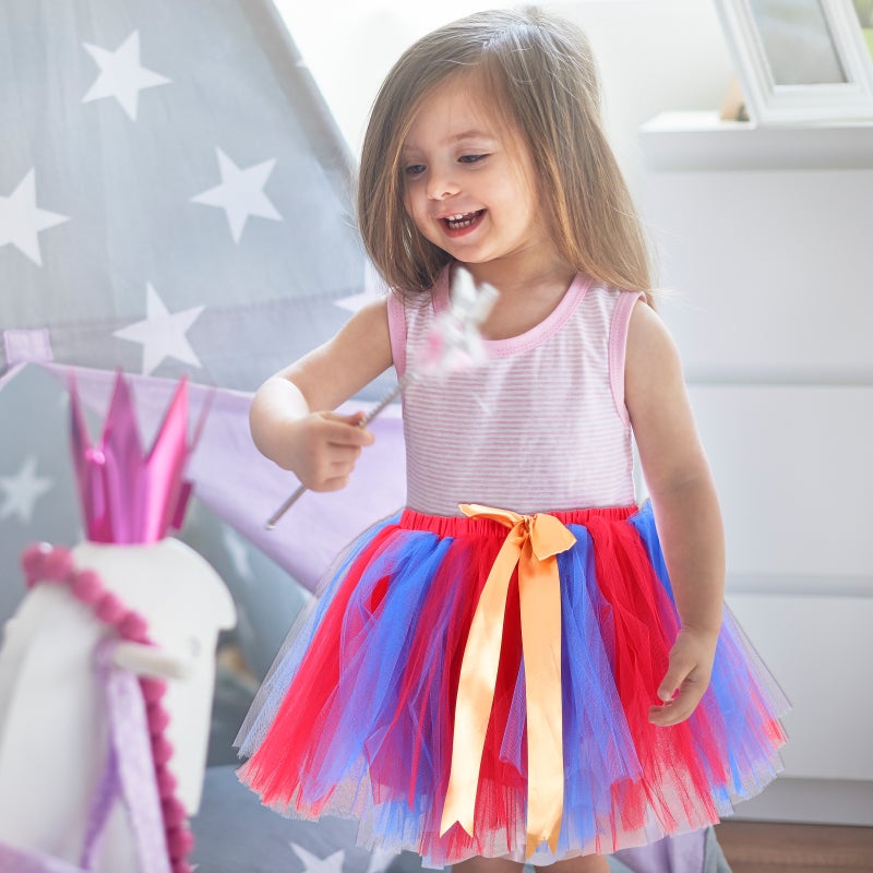 🧸 تنورة توتو متعددة الطبقات من التول مثالية للرقص والعروض - Image 5