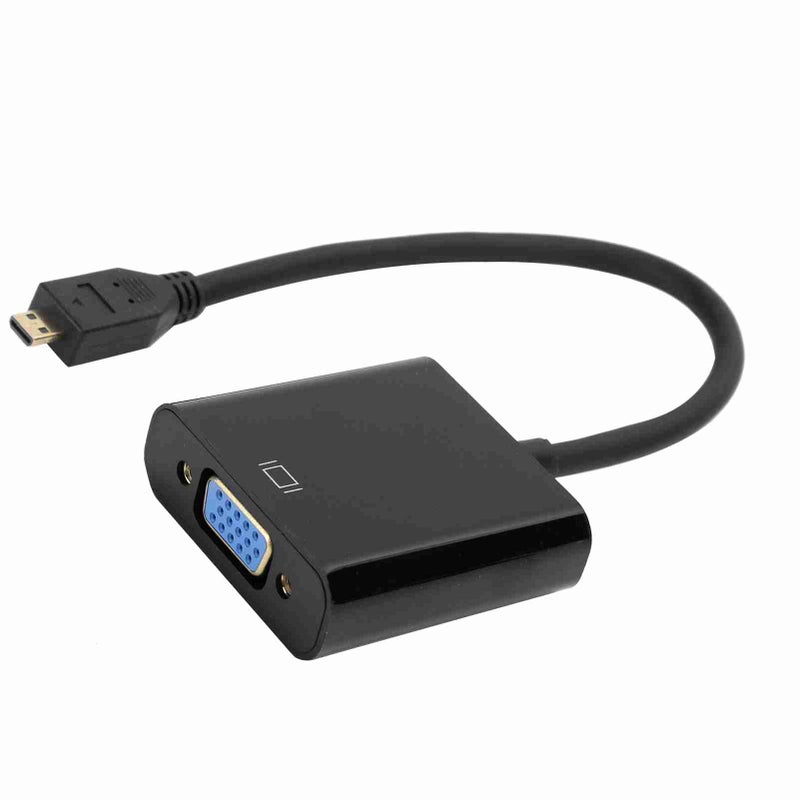 Micro HDMI to VGA Video Converter Adapter 1080P for Raspberry Pi 4B with Power Supply FunctionMicro HDMI to VGA - Image 5