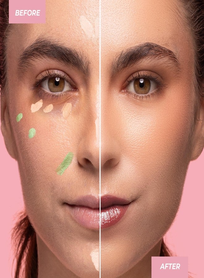 MCoBeauty مصحح لون 4 في 1، وردي، يضيء، يرطب، يخفي ويصحح، مستحضرات تجميل نباتية، خالية من التجارب على الحيوانات - Image 2