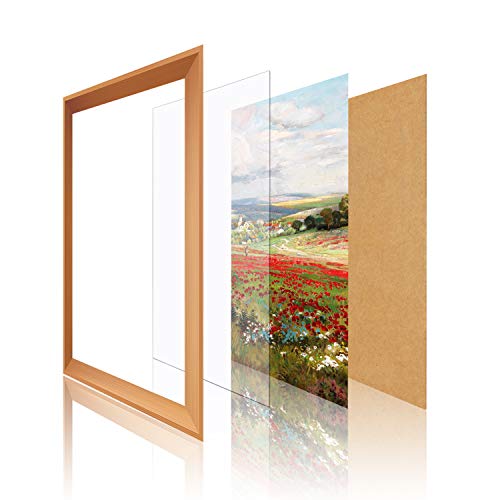 YSTIME 8" x 12" Clear Acrylic Sheet Plexiglass Plastic Sheet for Crafts Transparent Acrylic Board with Protective Paper for Craft, Windows, Frame, DIY Display Projects, Pack of 2 - Image 4