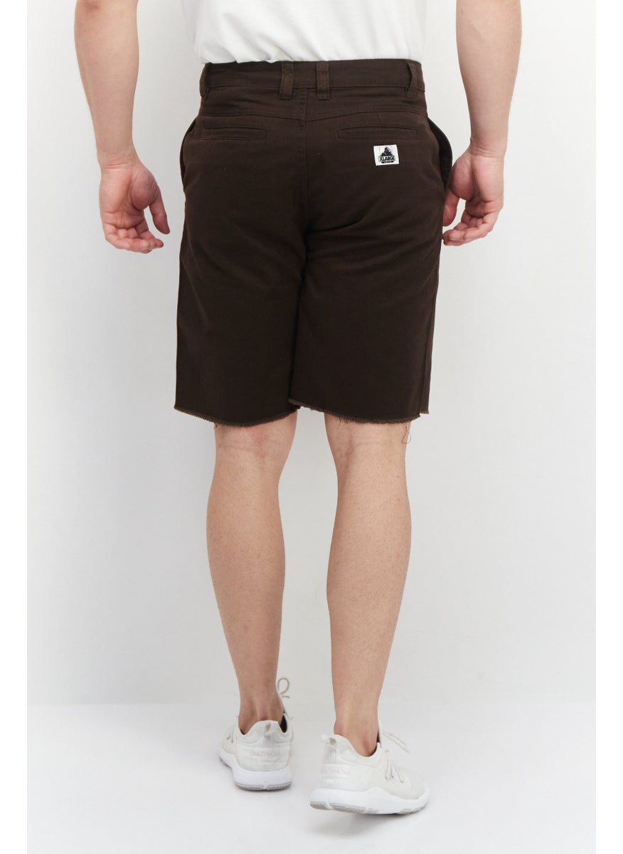 Men Regular Fit Plain Short, Brown - pzsku/ZF9B05AB599A17E4A2D58Z/45/_/1724350896/c3f0beda-b8dc-4374-ac36-3d8f73a9b92c