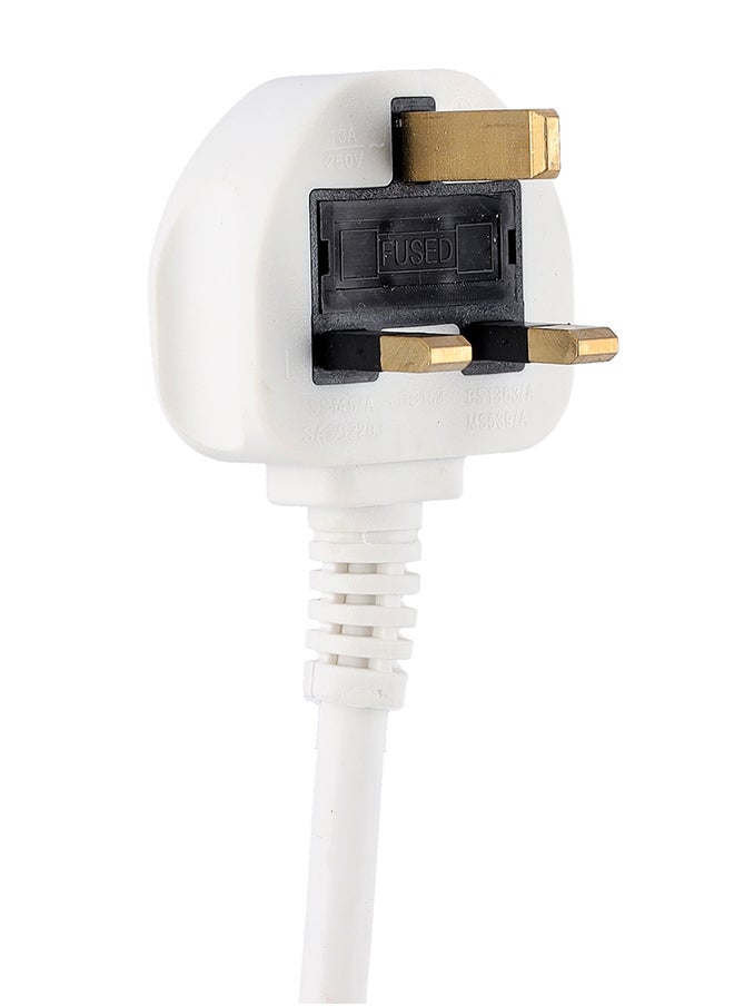 Olsenmark Olsenmark 2-Way Extension Socket with Individual Switches OMES1730D, 2 Way USB Ports with PP Fire Proof Housing and Copper Parts  - Image 5