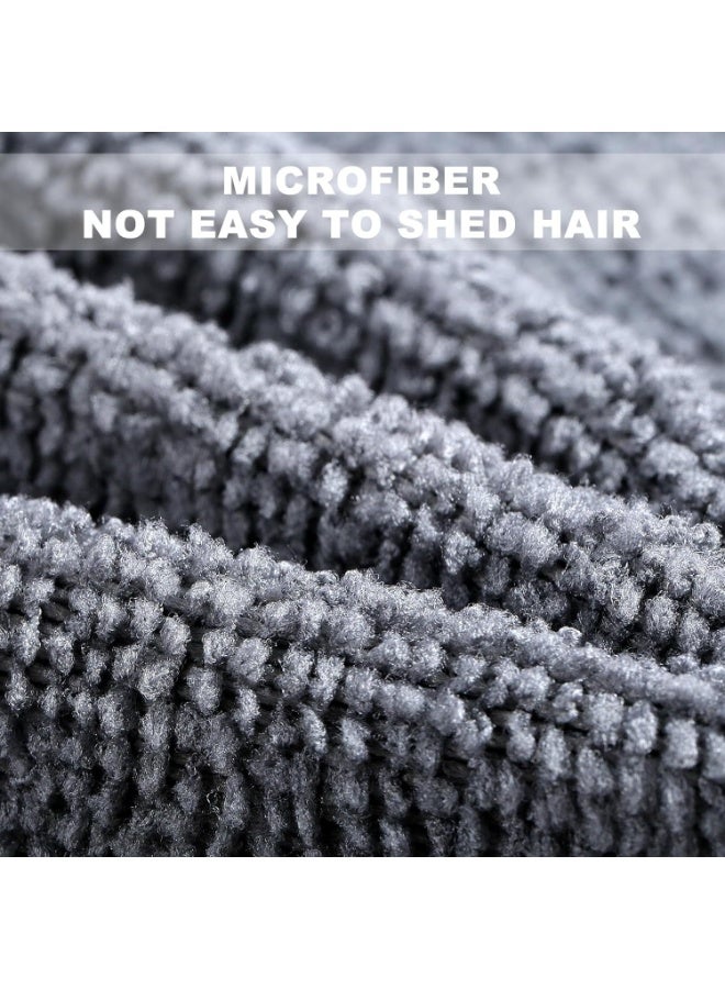 مناشف مايكروفايبر تنظيف 20 قطعة من المايكروفايبر، مناشف اطباق قابلة لاعادة الاستخدام مع صندوق موزع، مناديل مبللة للسيارة، مناشف تنظيف ( متعددة الاستخدام والألوان ) - Image 4