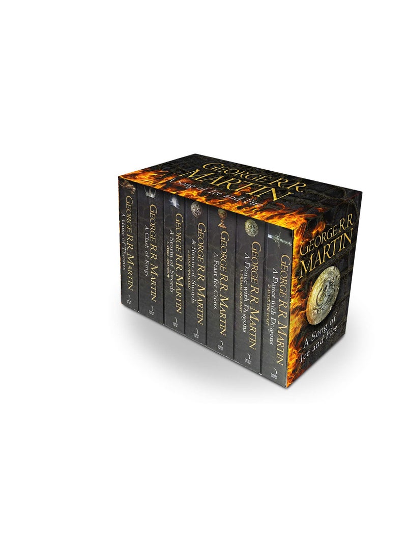 A Song of Ice and Fire A Game of Thrones The Story Continues Boxed Set by George R. R. Martin