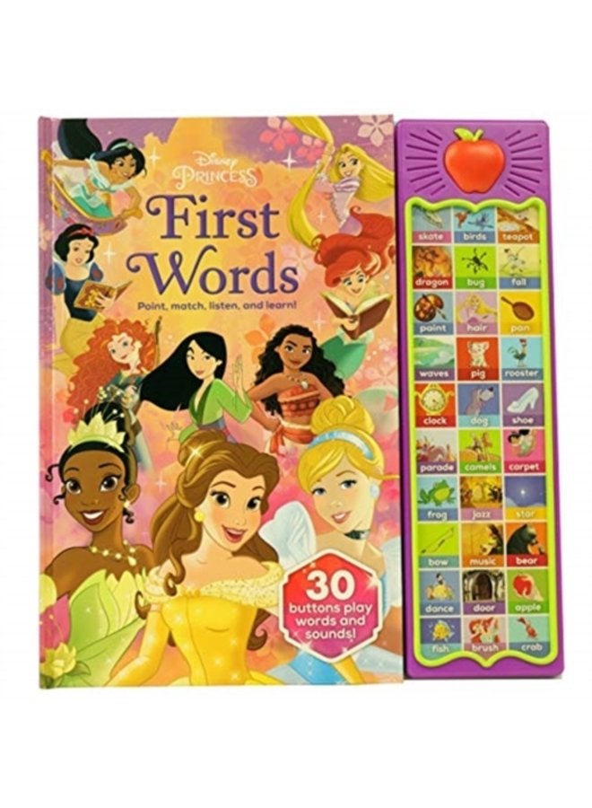 Disney Princess First Words Sound Book - Hardback