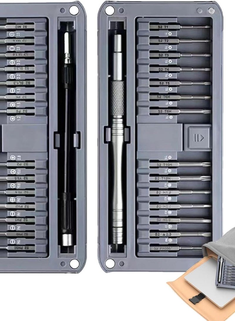 GGOOT Electric Screwdriver Kit - Precision Hardware Tools Multi-Function - Small Electric Screwdriver, Screwdriver Home Repair Tool, 30 in 1 Set for Phone PC - Image 1