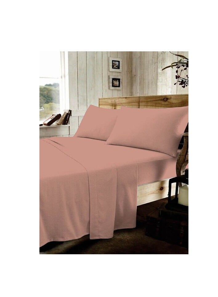 PROMASS Brown super king size fitted sheet - Image 1