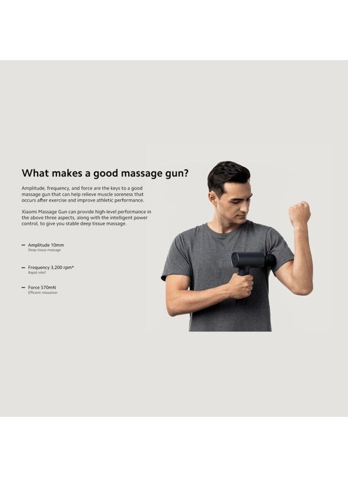 Xiaomi Xiaomi Massage Gun Rechargeable 2600mAh BHR5609EN - Black  - Image 5