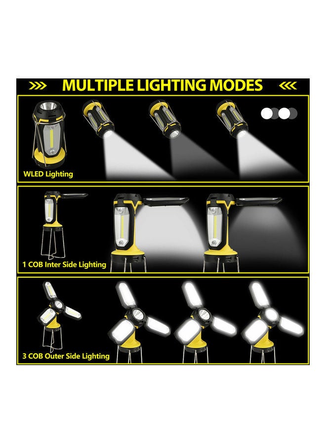 USB Flashlight Rechargeable Lantern Outdoor Emergency Camping Hiking Lamp 15.00*8.00*8.00cm - Image 3