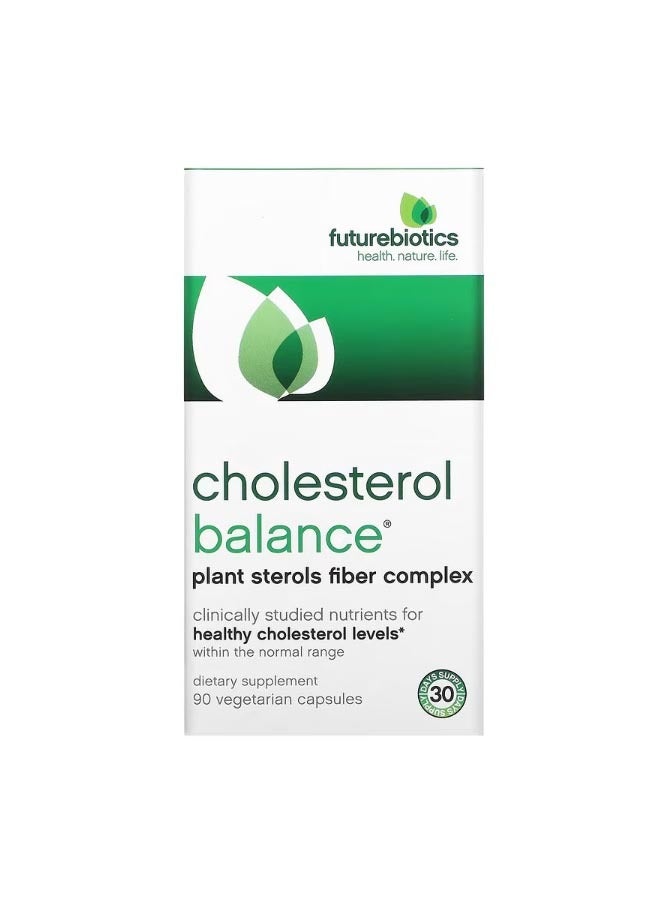 فيوتشر بايوتكس Cholesterol Balance 90 Vegetarian Capsules - Image 1