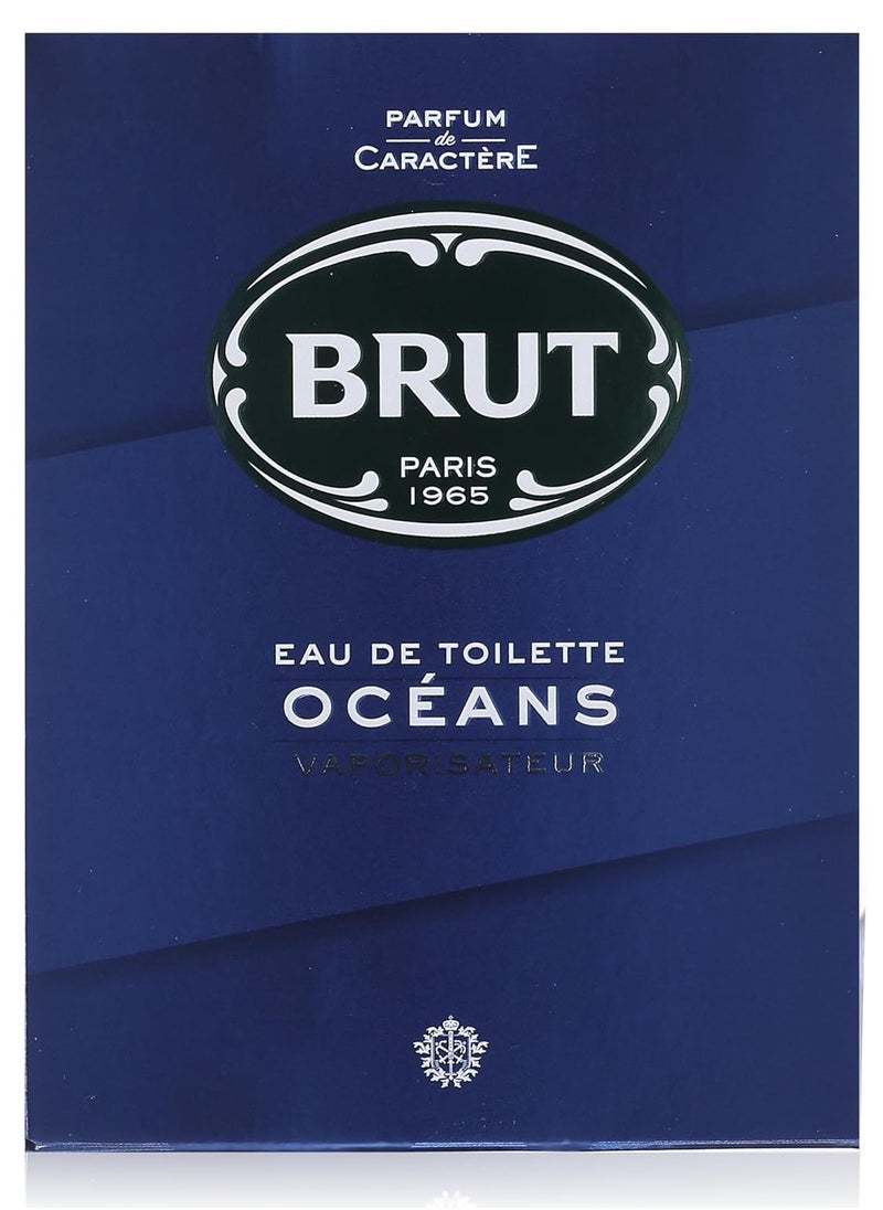 BRUT Brut OCEANS EDT Long Lasting Enriched Signature Scented Perfume Spray for Men 280.0 grams, 100.0 milliliters  - Image 1