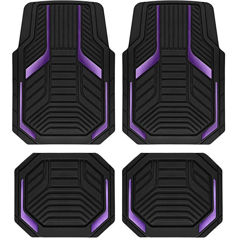 American Geometric Print Car Floor Mat 4-Piece Set - Image 2