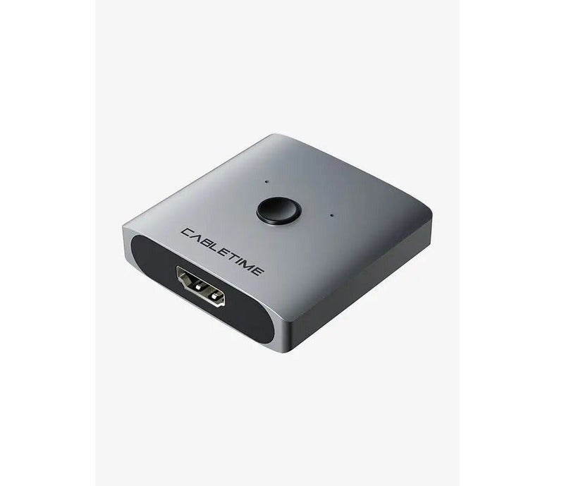 CABLETIME 4K 60HZ HDMI 2.0 SWITCH 2 OUT - Image 1