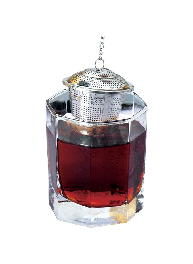 AL SANIDI Teapot strainer, Stainless steel tea Filter, Silver, medium  - Image 2