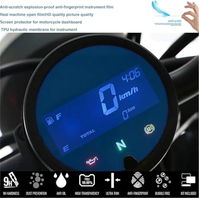 QASULER Motorcycle Speedometer Screen Protector - Image 5