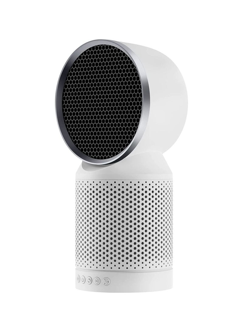 بيور منقي الهواء لغرفة النوم والمكتب والمنزل H13 True HEPA Filter 40 ° دوران 30 ديسيبل نظام ترشيح منظف الهواء يزيل 99.97٪ غبار حبوب اللقاح وبر الحيوانات الأليفة برائحة أنيون F007 - Image 1