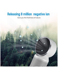 PURE Air Purifier for Bedroom Home Office H13 True HEPA Filter 40° Rotation 30db Filtration System Air Cleaner Remove 99.97% Dust  Pollen Pet Dander Hair Smell with Anion F007  - Image 3