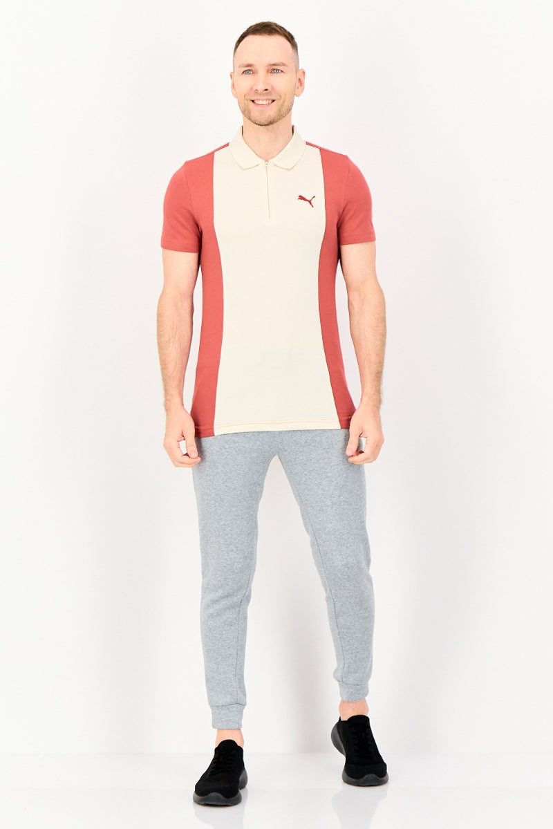 PUMA Men Sportswear Fit Short Sleeve Elevated Outdoor Polo Shirt, Multicolor - Image 3