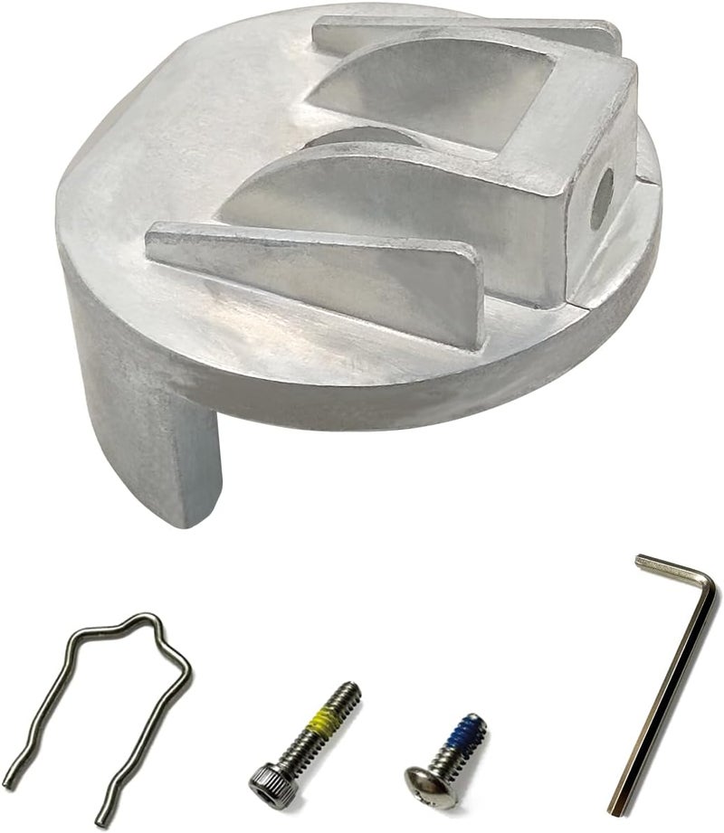 Welvzen Replacement for 109113/116653 Upgraded Metal Adapter, Shower Handle Replacement Parts for Bathtub Faucet Valve Repair Kit with Retaining Clips for 1222 Cartridge Replacement Rebuild - Image 1