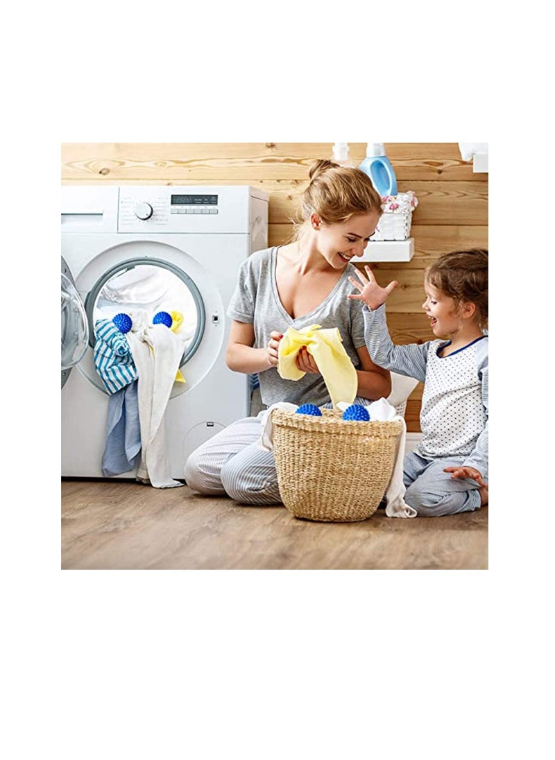 SYOSI - Laundry Dryer Balls - Clothes Will Come Out Soft, Fluffy, Fewer Wrinkles and Less Static Cling. A Natural and Better Alternative to Fabric Softener. Reduce Drying Time - Image 1