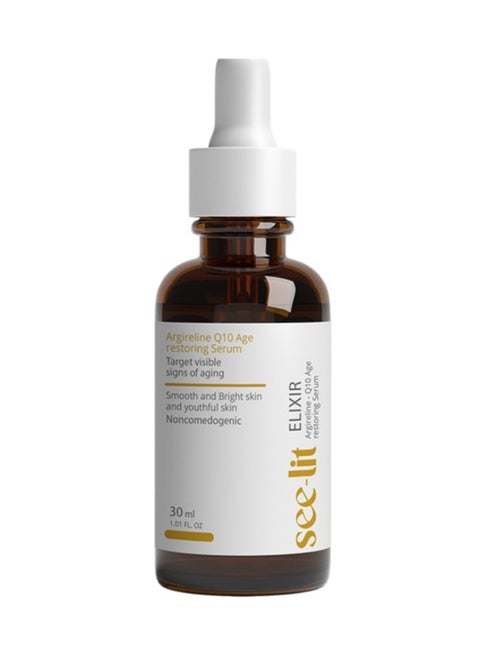 see - lit elixir argireline q10 age restoring serum 30 ml