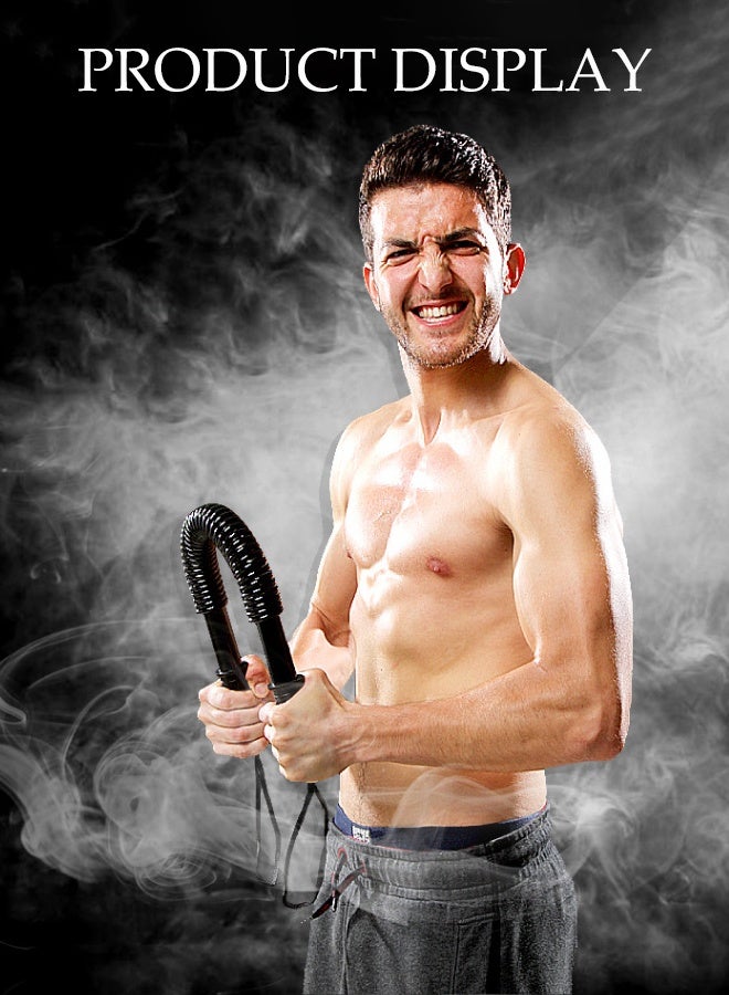 DUNISO 20KG Power Twister Bar，Upper Body Strength Training Bar,Portable Arm Strength Equipment with Gloves and Carry Bag，for Strengthening Chest Workout, Shoulders, Biceps, Arms - Image 5