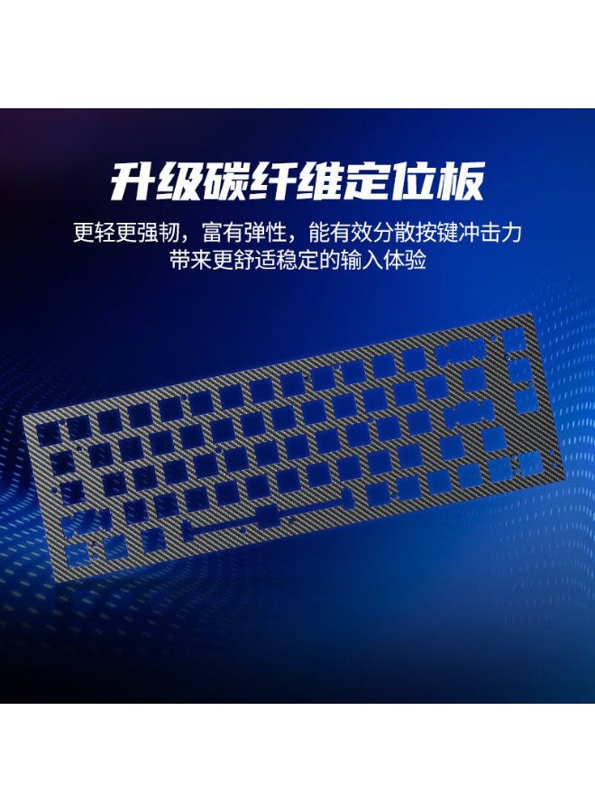 CHERRY K5PRO TMR Magic Crystal Magnetic Switch Keyboard Carbon Fiber Plate Custom Keyboard - Image 3