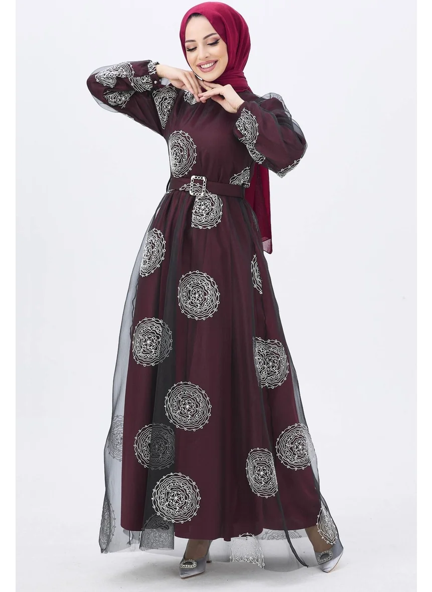 Tofisa 11175-BORDE Evening Dress
