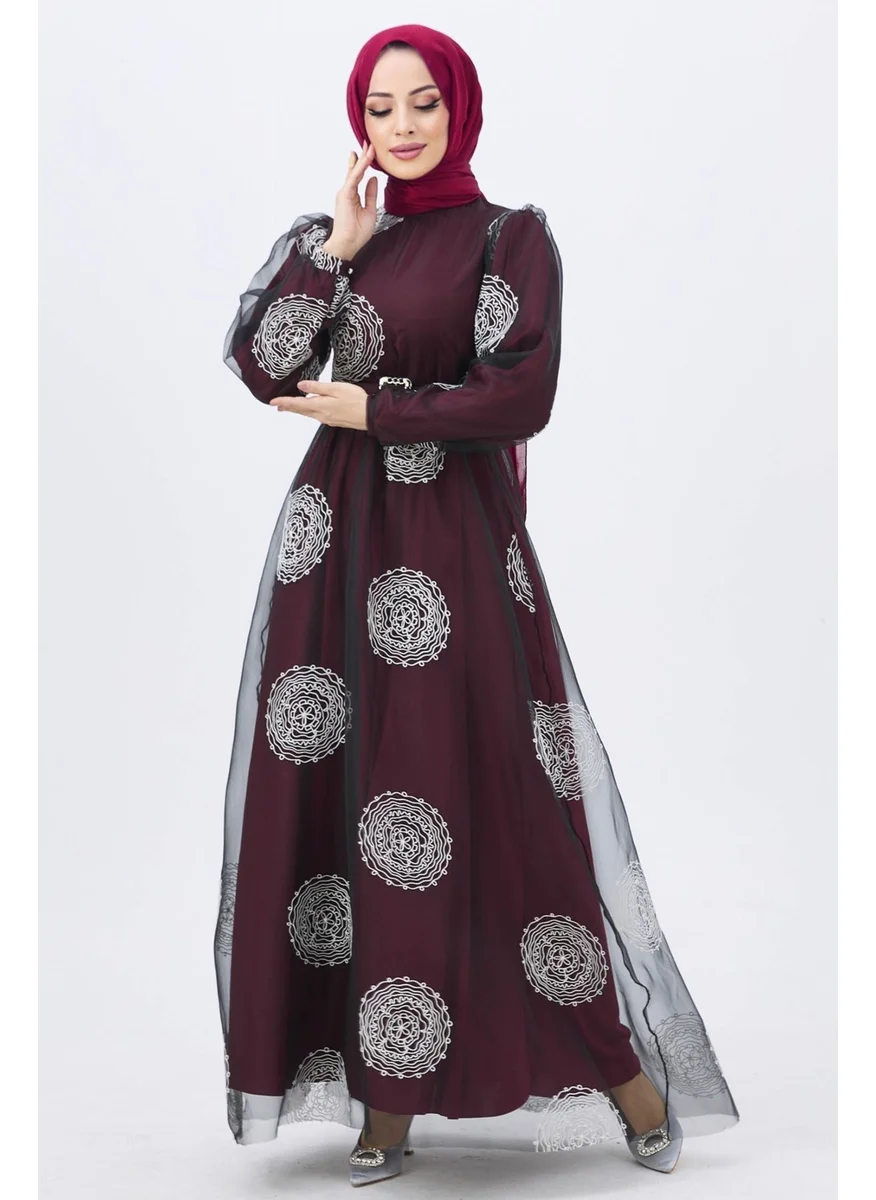 Tofisa 11175-BORDE Evening Dress