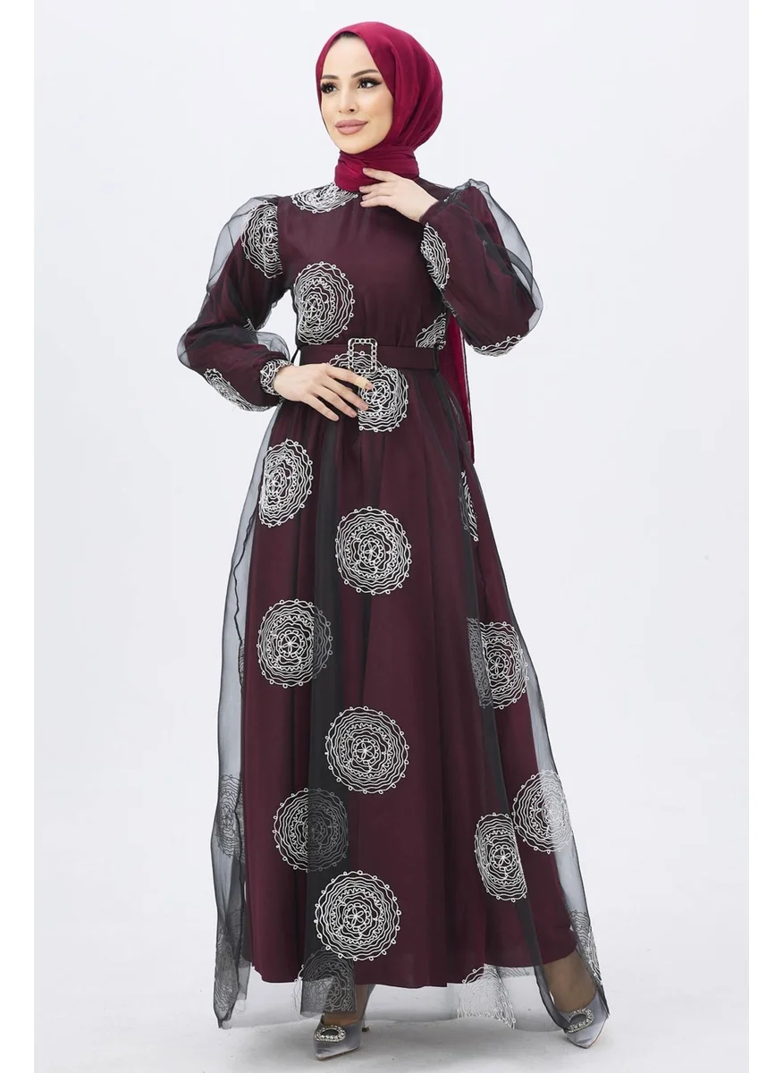 Tofisa 11175-BORDE Evening Dress