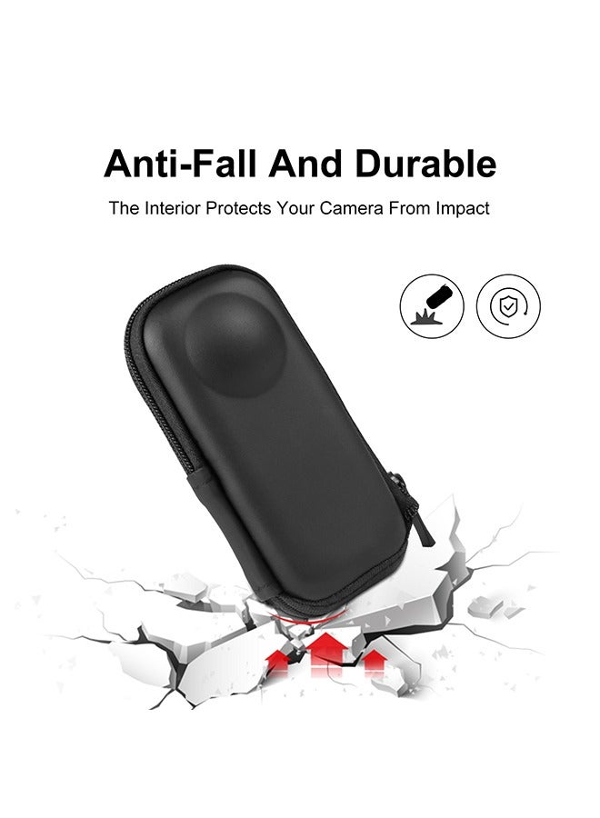 Carrying Case for Insta360 ONE X2, Mini Portable Storage Bag Lens Protective Cover Hard Shell Protector Travel Case for Insta360 ONE X/X2/X3, Camera Accessories, Black  - Image 5