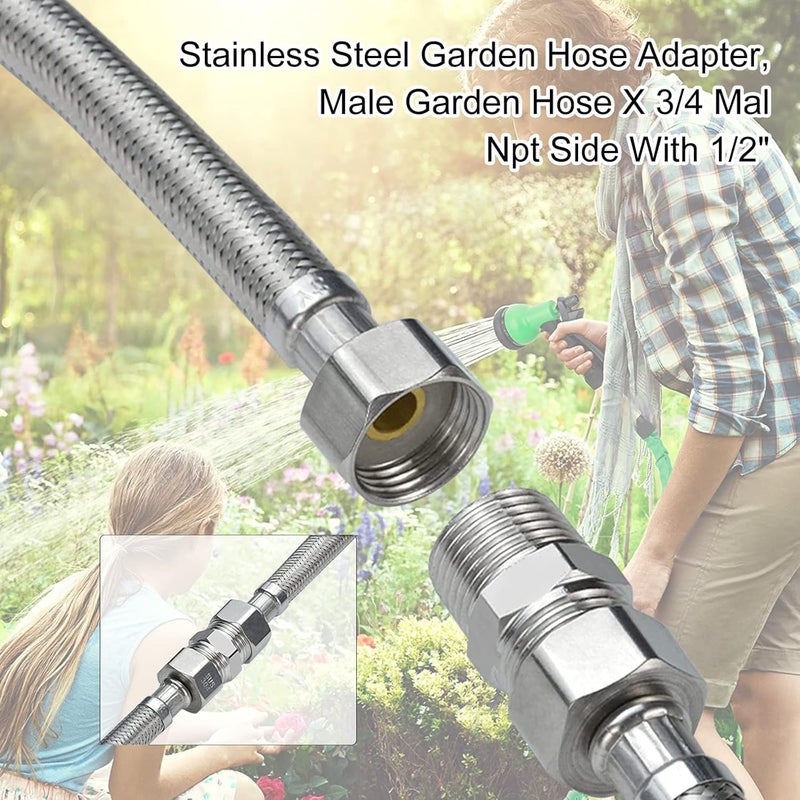 Royal Apex 1pcs CP Hex Nipple with Teflon Tape – Galvanized Male Threaded Pipe Connector Easy Wrench Installation for Plumbing, Irrigation & Industrial Use (3/4 inch X 3/4 inch) - Image 3