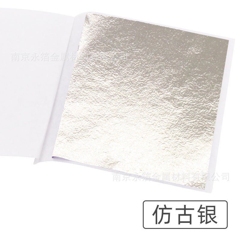 Forever Foil/Gold Foil Batch 9*9 Gold Foil Paper Gold Foil Taiwan Gold Foil Nail Art Raw Materials Gold And Silver Foil - Image 1