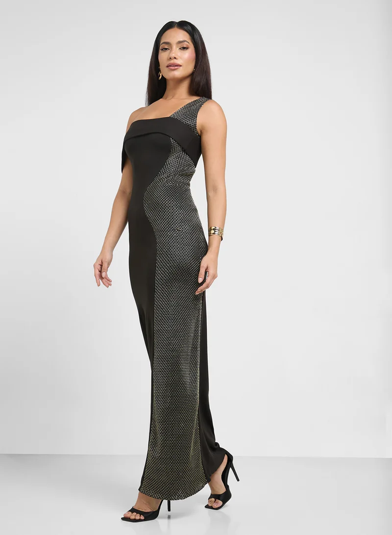 Namshi x Asymmetric Sheath Dress