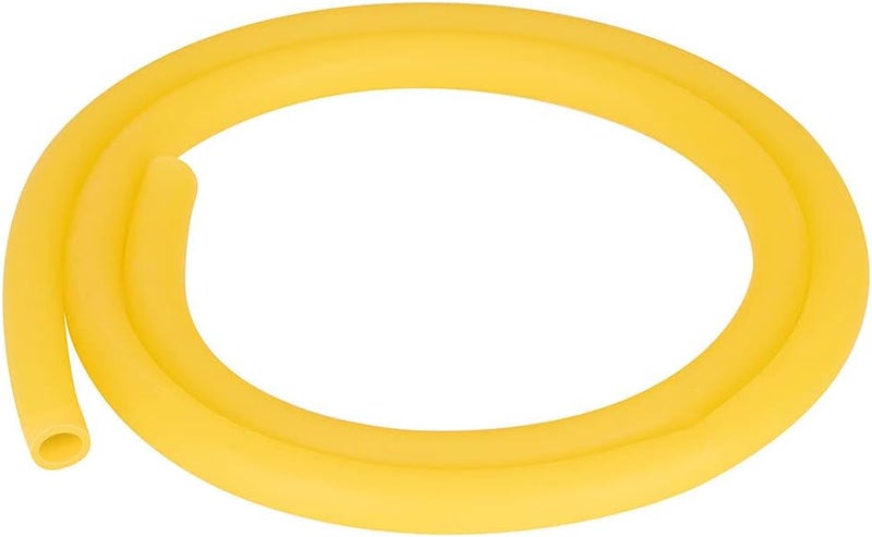Labasics Rubber Tubing, Pure Latex Amber Tubing Natural Rubber Tube 7/16 inch (12 mm) OD 5/16 inch (8 mm) ID Highly Elastic and Strong, 3 Feet - Image 1