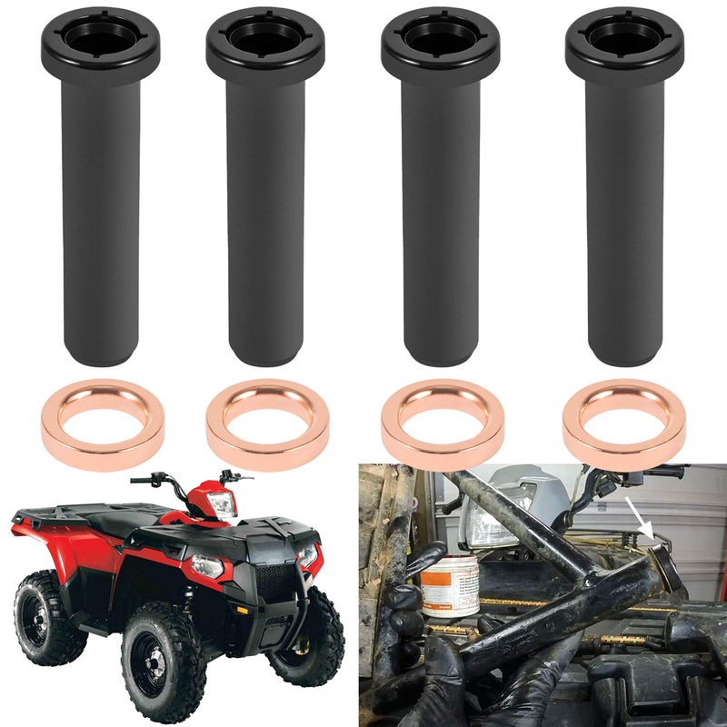 Bonbo Front A-Arm Lower Bushing kit for 1996,1997,1998,1999,2000,2001,2002 Polaris Sportsman 500 4x4 Both Sides - Image 1