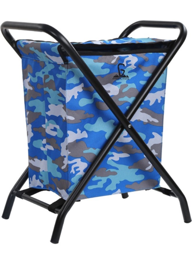 GREENLANDS - Camping Storage Bin 20 Ms Blu Camo - Image 1