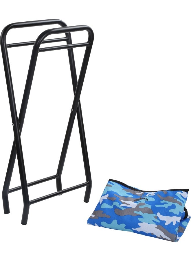 GREENLANDS - Camping Storage Bin 20 Ms Blu Camo - Image 1