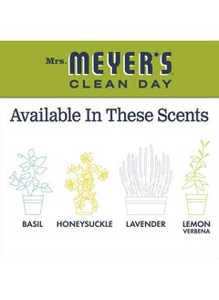 Mrs. Meyer's Clean Day Earth Friendly, Mrs. Meyers Liquid Hand Soap Refill 33 Oz Lemon Verbena Scent - Pack of 6  - Image 4