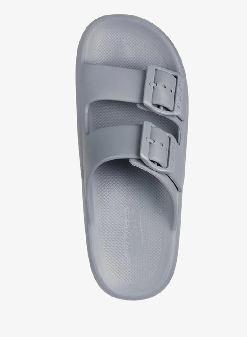 SKECHERS Men Buckle Accent Slides