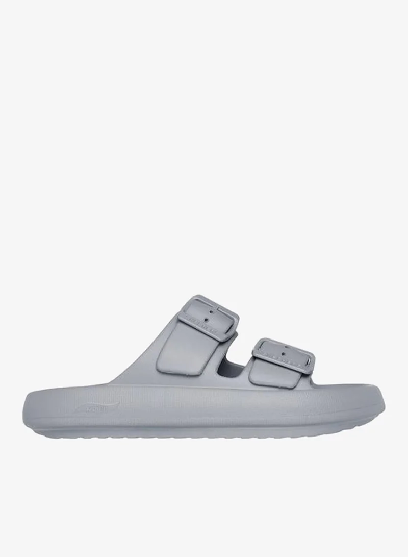 SKECHERS Men Buckle Accent Slides