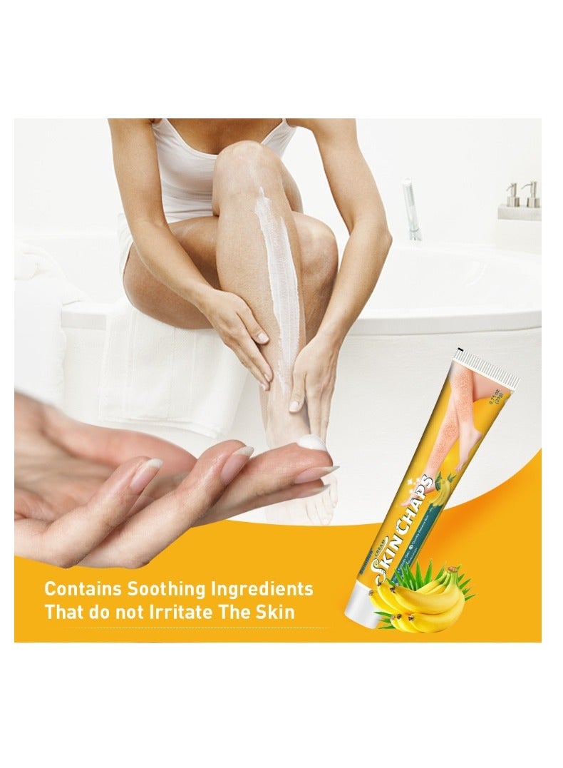 سوميفون مقياس جلد الثعبان كريم تشققات الجلد كريم يخفف الكيراتين لطيف ناعم تبييض البشرة وترطيبها يخفف الحكة المراهم العشبية 20 جرام - Image 4