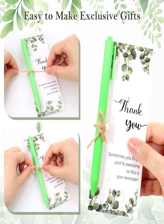 JIANTA 36 Sets Employee Appreciation Gifts Pens, Thank You Gifts Retractable Ballpoint Pen with Greeting Card, Team Inspirational Ballpoint Pen for Teacher Coworker Student Volunteer Nurse - Image 4