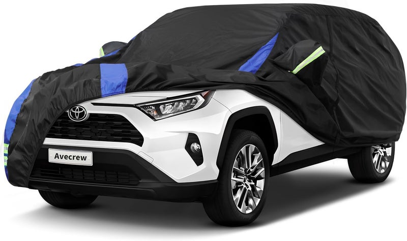 Avecrew Custom Fit Car Cover for Toyota RAV4 - Waterproof All Weather Protection - Image 1
